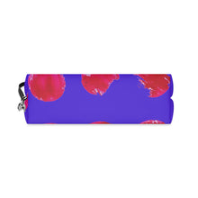 Load image into Gallery viewer, Pink &amp; Purple Dot Cosmetic Bag
