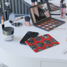 Load image into Gallery viewer, Red &amp; Black Dot Mini Clutch Bag
