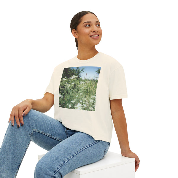 Women's Daisy Boxy Tee