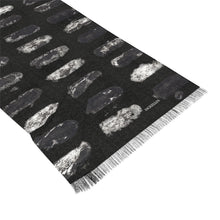 Load image into Gallery viewer, Black &amp; White Printed Scarf
