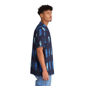 Men's Hawaiian Shirt in Blue