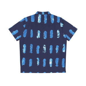 Men's Hawaiian Shirt in Blue
