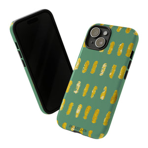 Mint and Yellow Phone Case