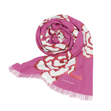 Load image into Gallery viewer, Light Pink Floral Print Scarf
