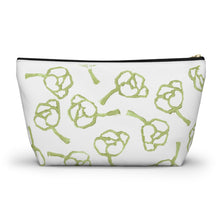 Load image into Gallery viewer, Green &amp; White Accessory Pouch
