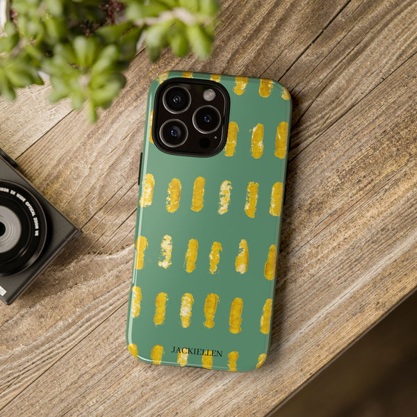 Mint and Yellow Phone Case