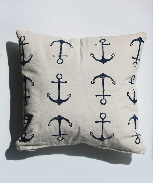Large Anchor Pillow