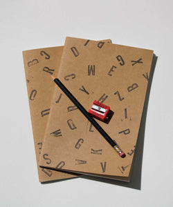 Hand Printed Notebooks